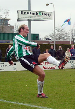 Herman Jansen zet voor (Foto Helmich Lubberts)